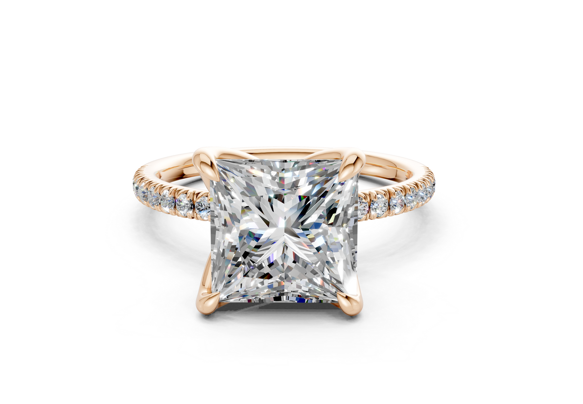 The Arbor Pavé Engagement Ring