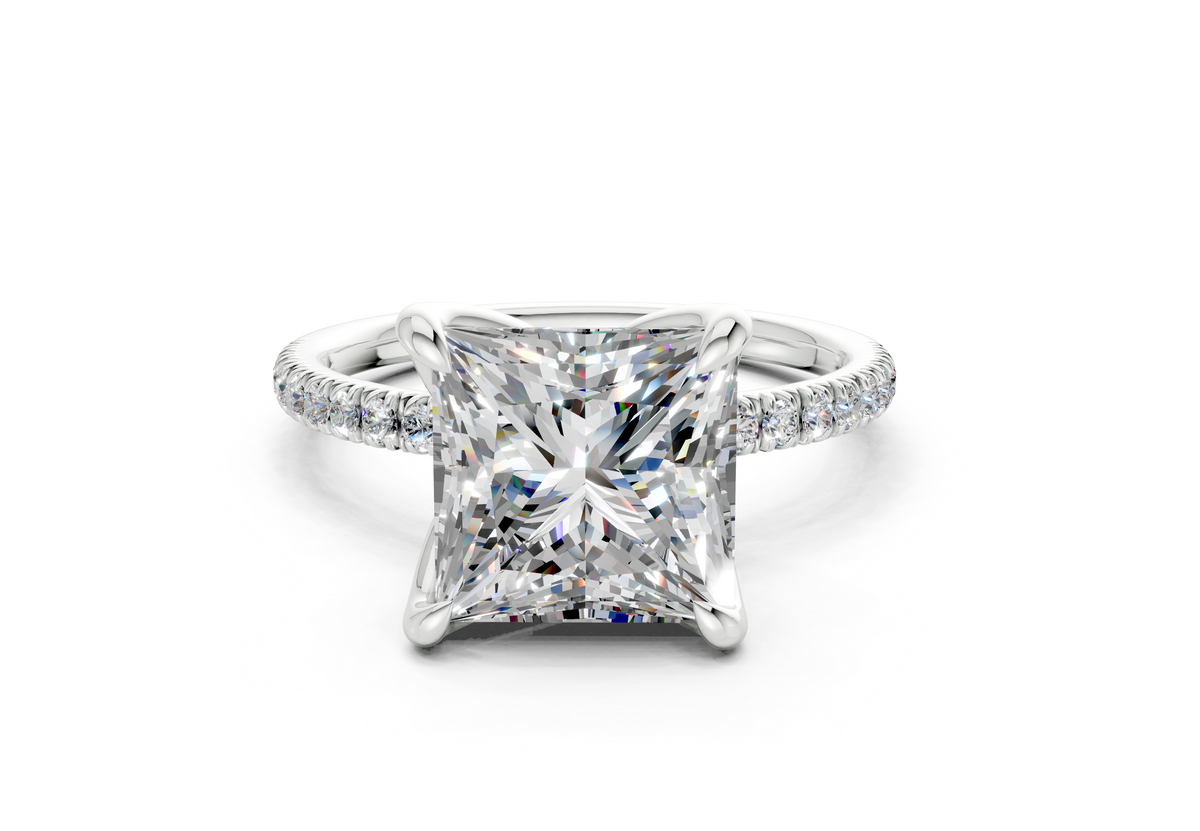 The Arbor Pavé Engagement Ring