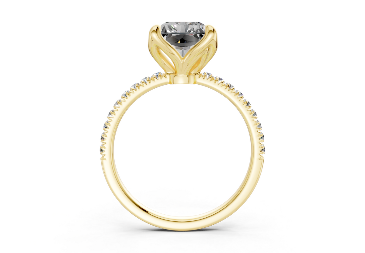 The Arbor Pavé Engagement Ring