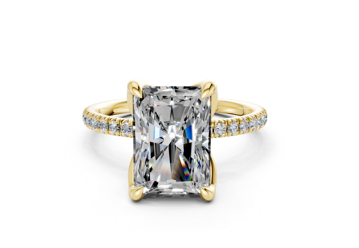 The Arbor Pavé Engagement Ring