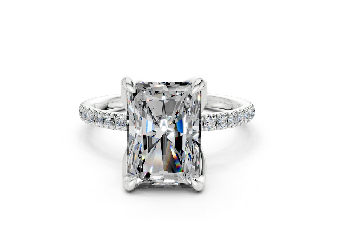 The Arbor Pavé Engagement Ring