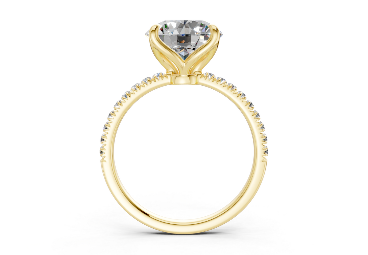 The Arbor Pavé Engagement Ring