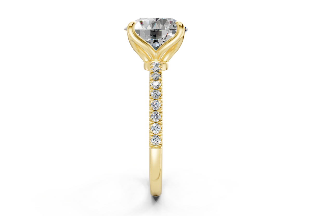 The Arbor Pavé Engagement Ring