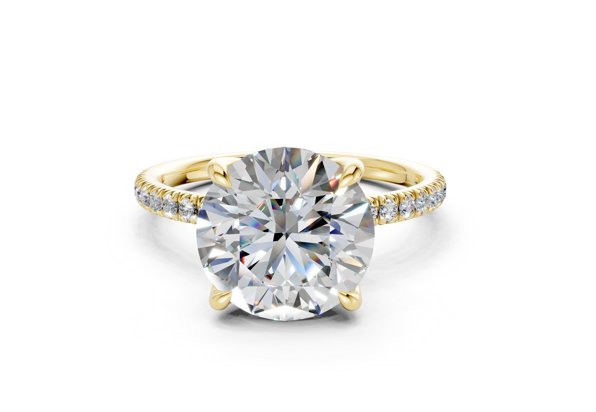 The Arbor Pavé Engagement Ring
