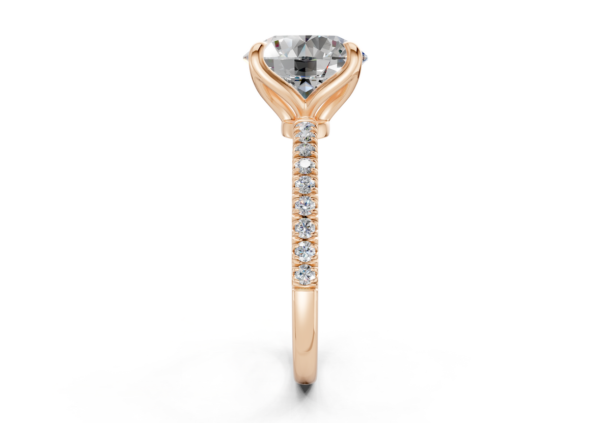 The Arbor Pavé Engagement Ring