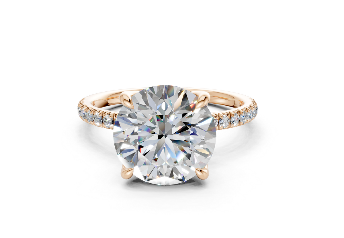 The Arbor Pavé Engagement Ring