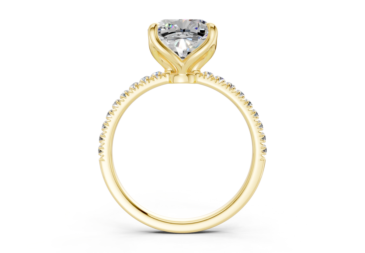 The Arbor Pavé Engagement Ring
