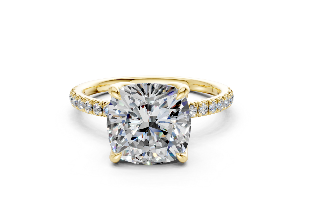 The Arbor Pavé Engagement Ring
