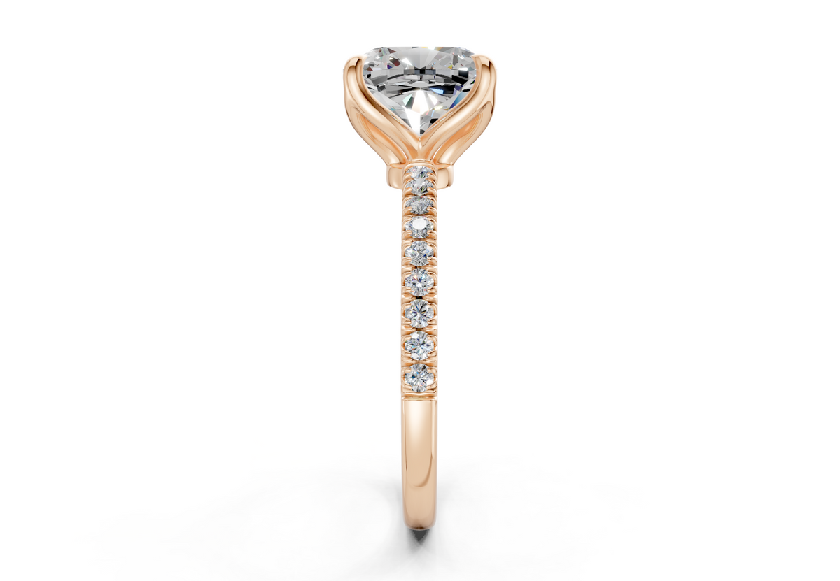 The Arbor Pavé Engagement Ring