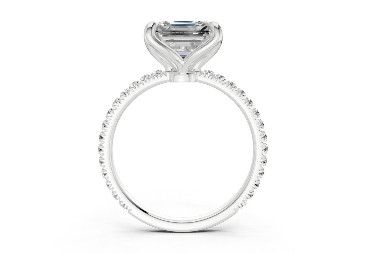The Arbor Pavé Signature Engagement Ring