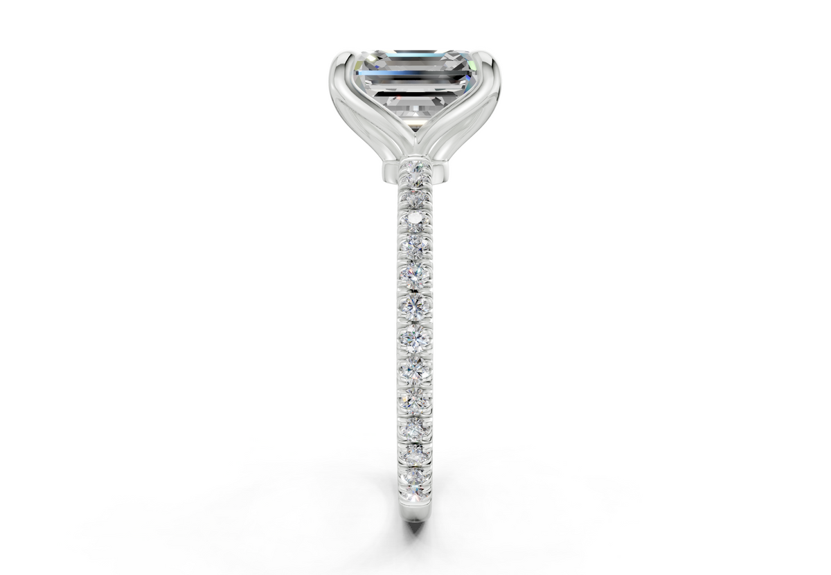 The Arbor Pavé Signature Engagement Ring
