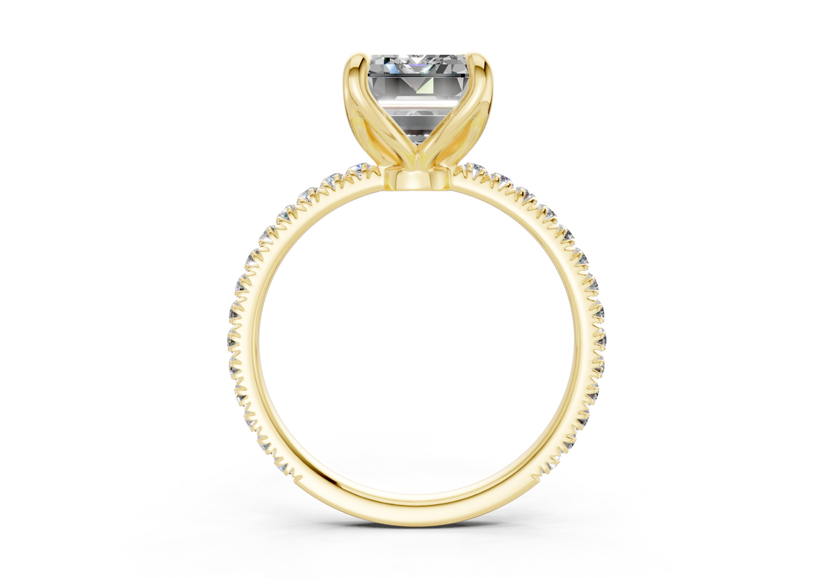 The Arbor Pavé Signature Engagement Ring
