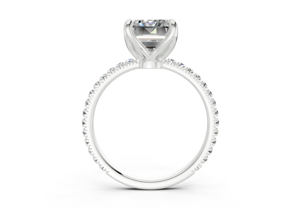 The Arbor Pavé Signature Engagement Ring