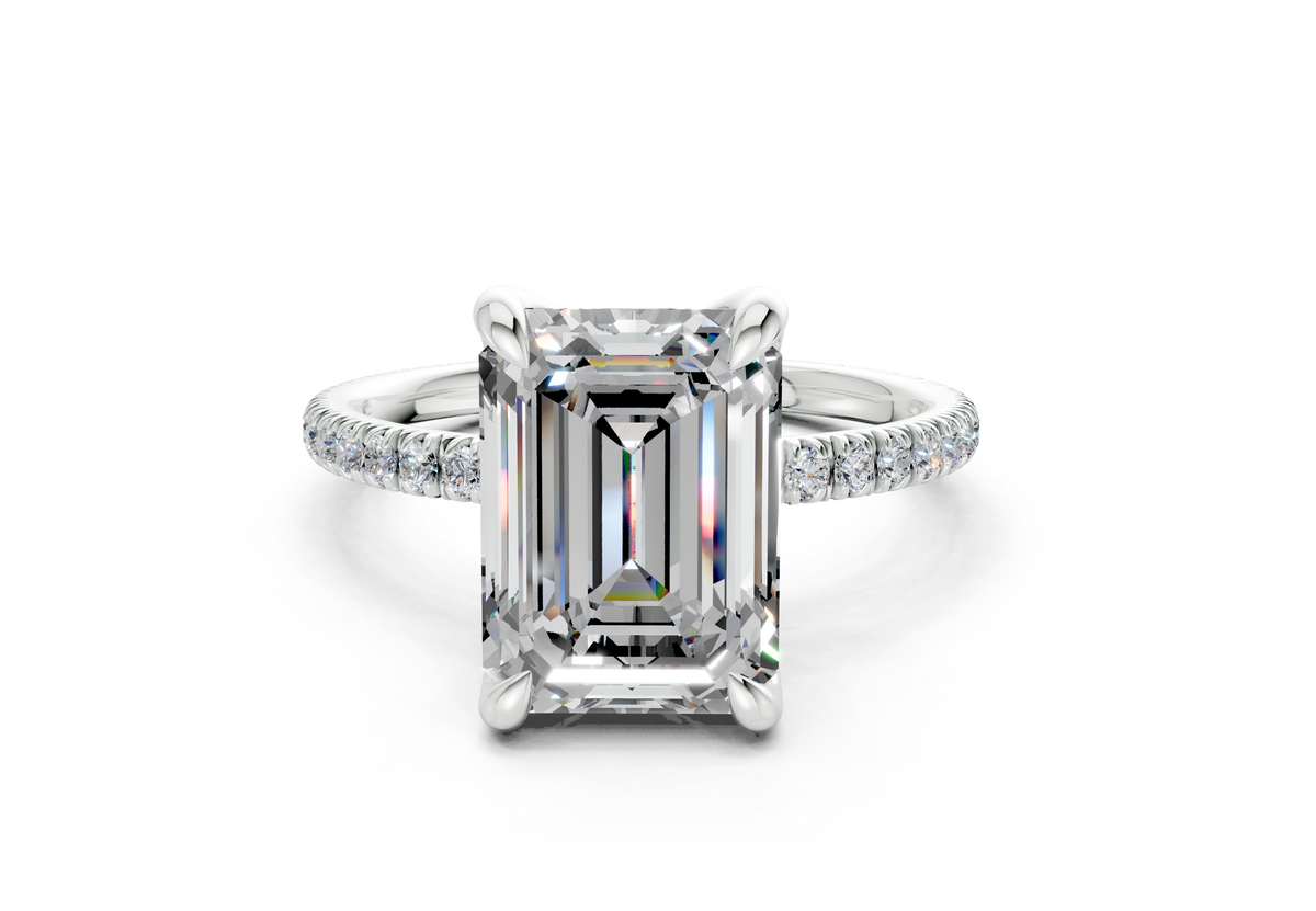 The Arbor Pavé Signature Engagement Ring