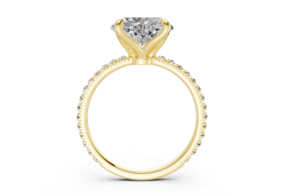 The Arbor Pavé Signature Engagement Ring