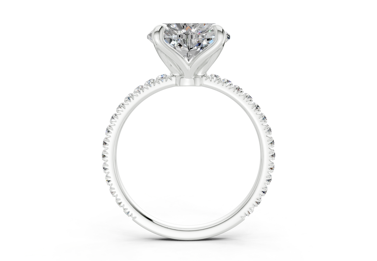 The Arbor Pavé Signature Engagement Ring