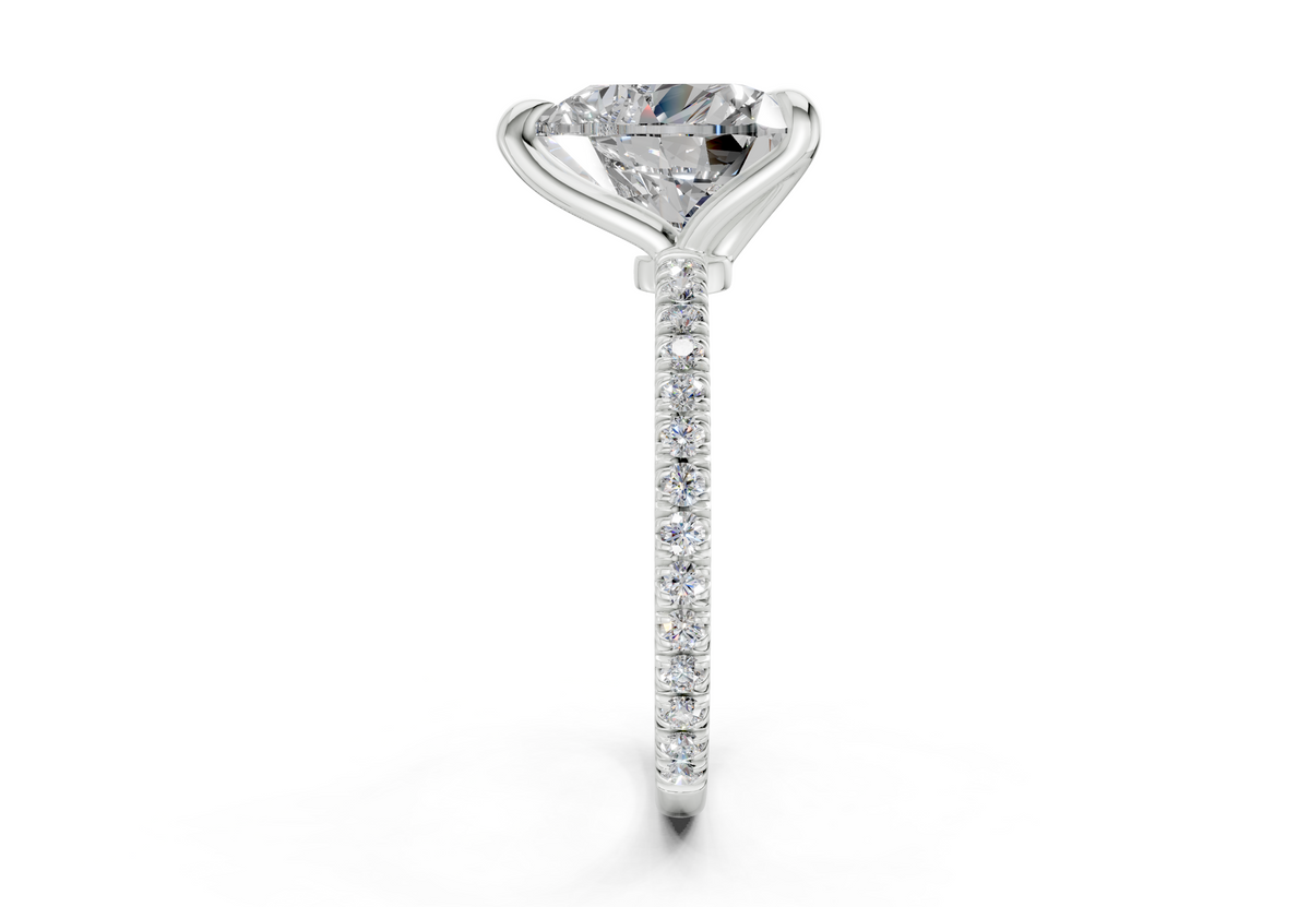 The Arbor Pavé Signature Engagement Ring