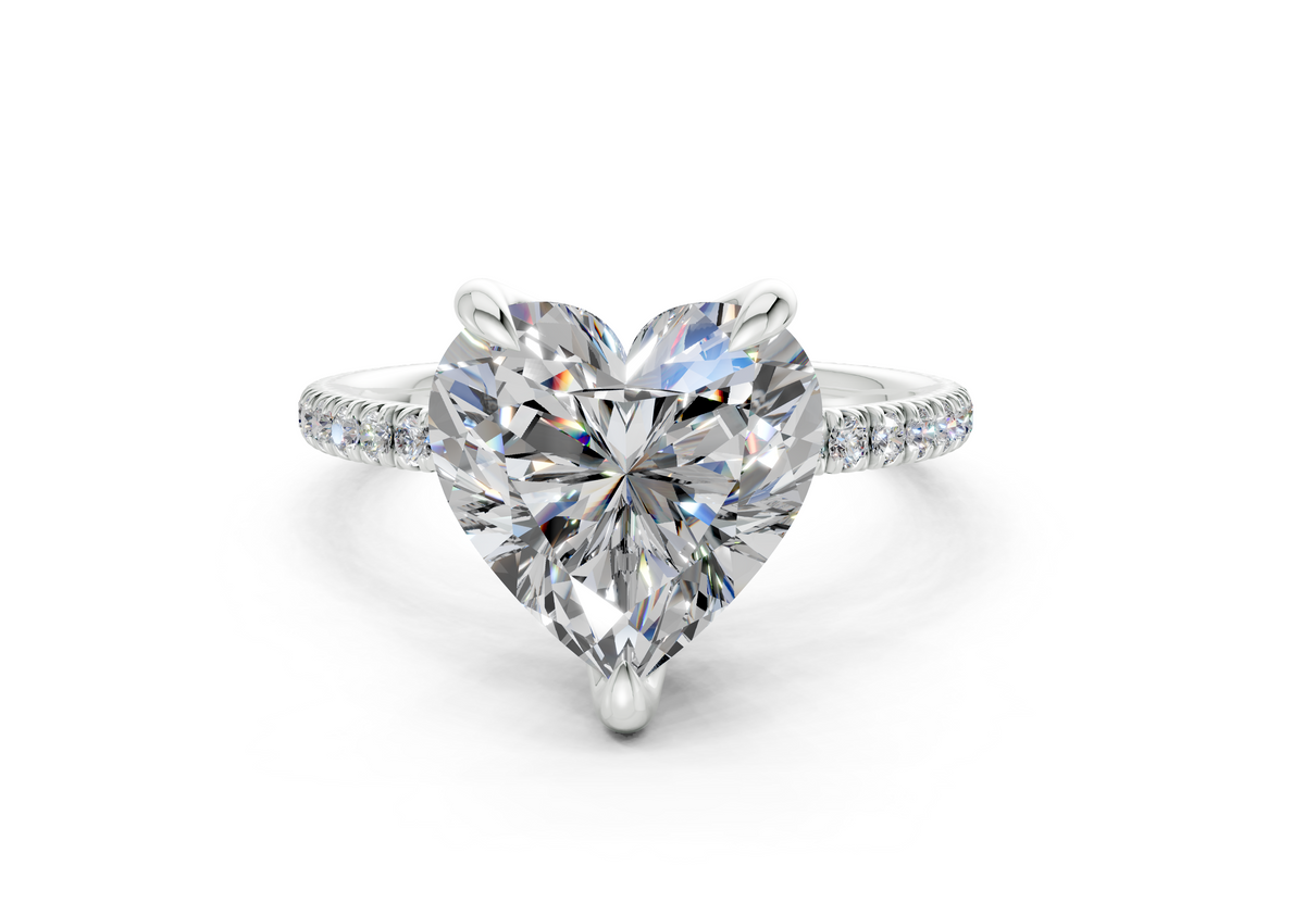 The Arbor Pavé Signature Engagement Ring