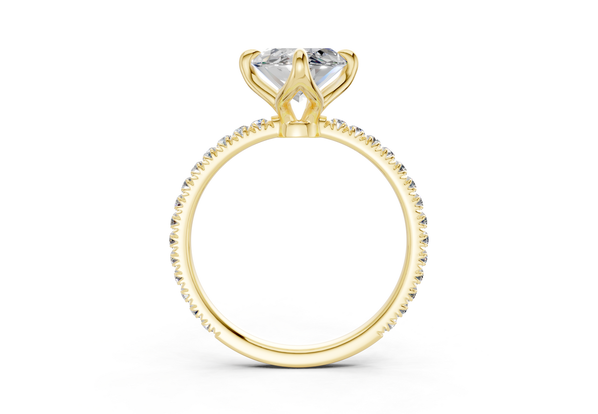 The Arbor Pavé Signature Engagement Ring