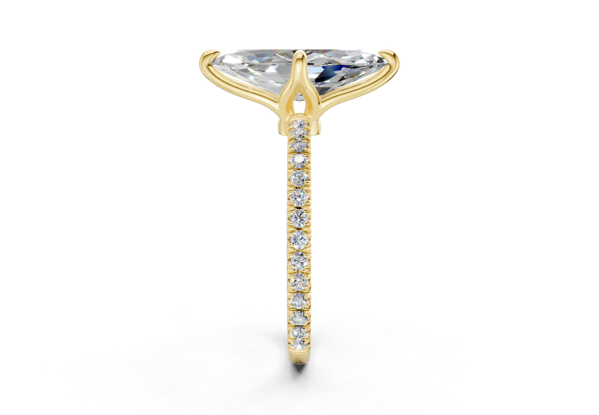 The Arbor Pavé Signature Engagement Ring