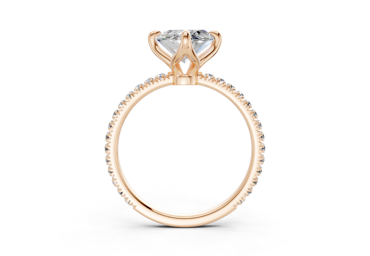 The Arbor Pavé Signature Engagement Ring