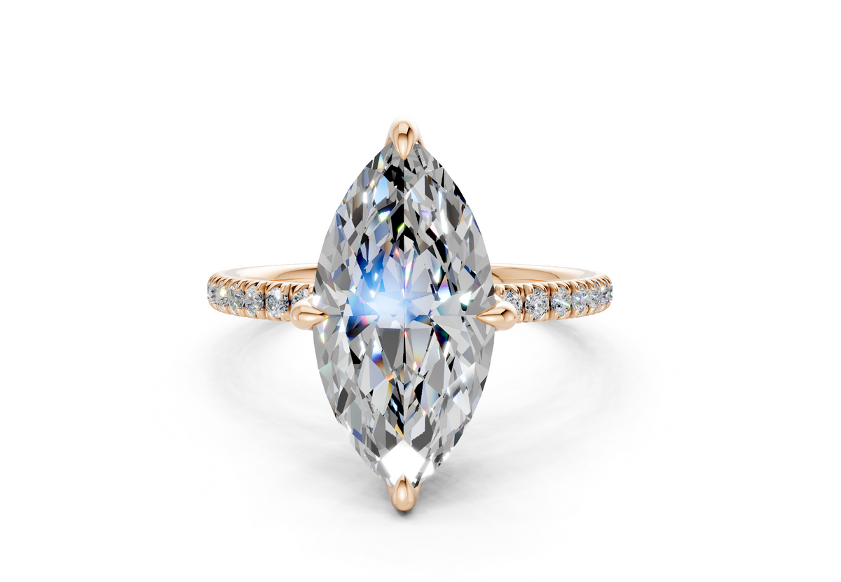 The Arbor Pavé Signature Engagement Ring