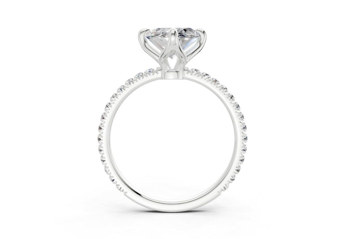 The Arbor Pavé Signature Engagement Ring