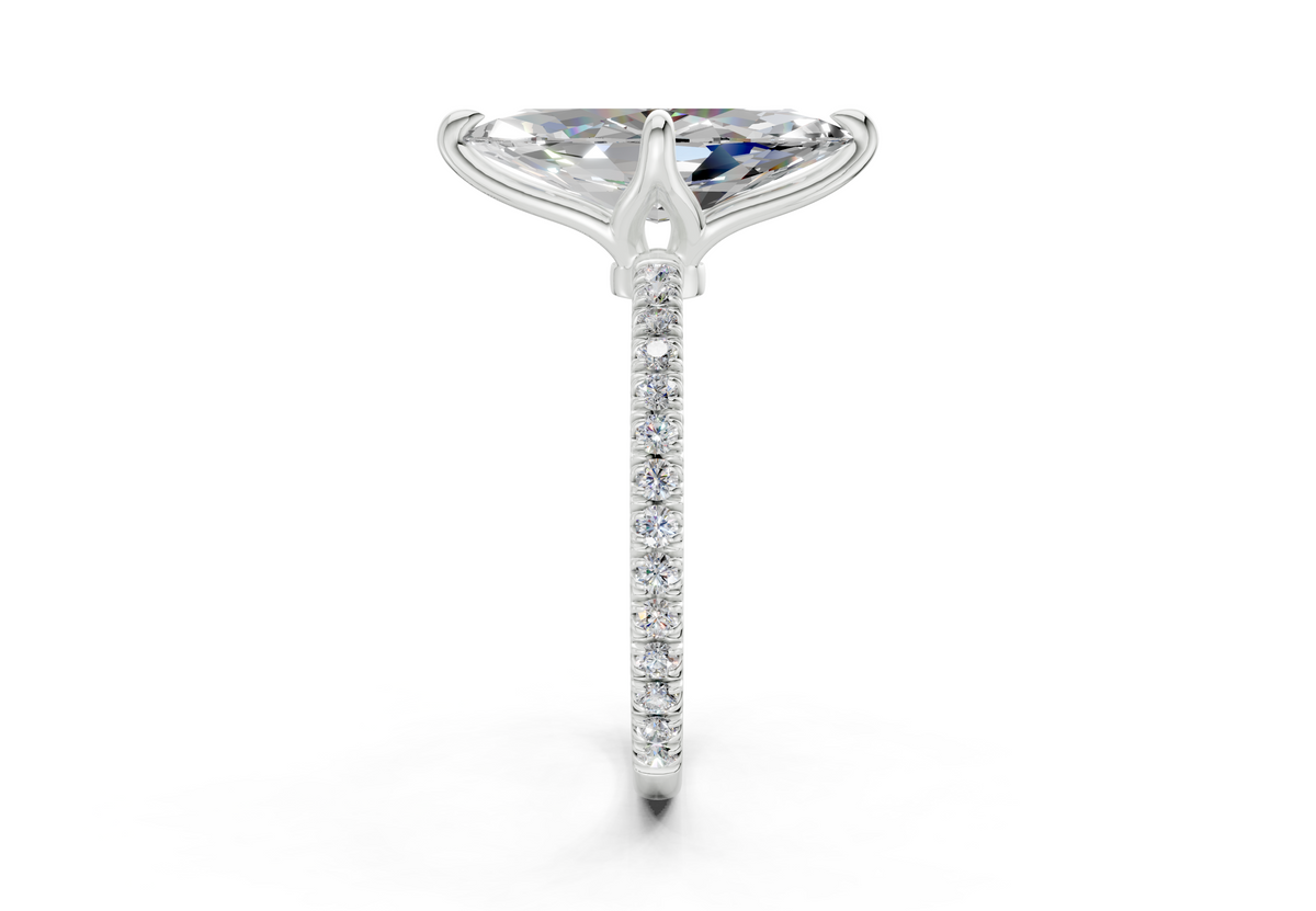The Arbor Pavé Signature Engagement Ring