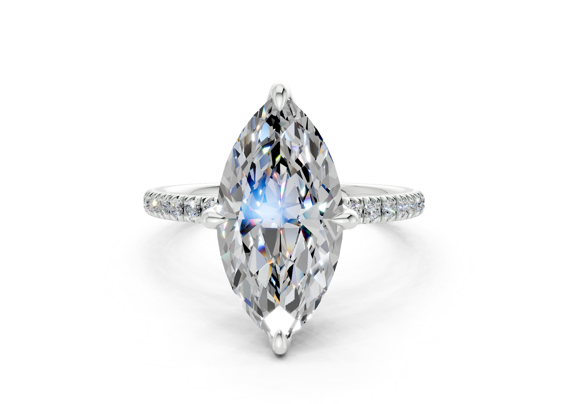 The Arbor Pavé Signature Engagement Ring