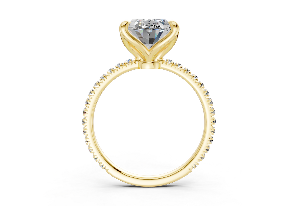 The Arbor Pavé Signature Engagement Ring