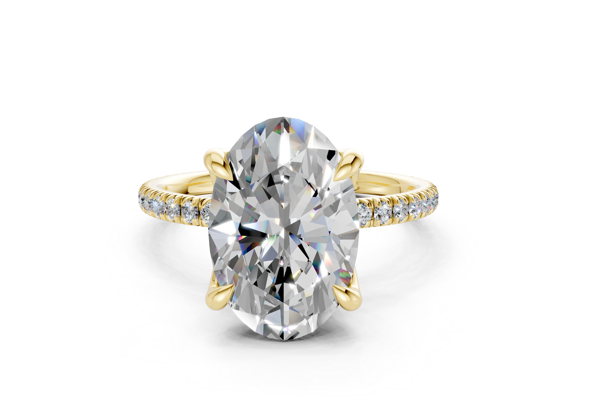 The Arbor Pavé Signature Engagement Ring