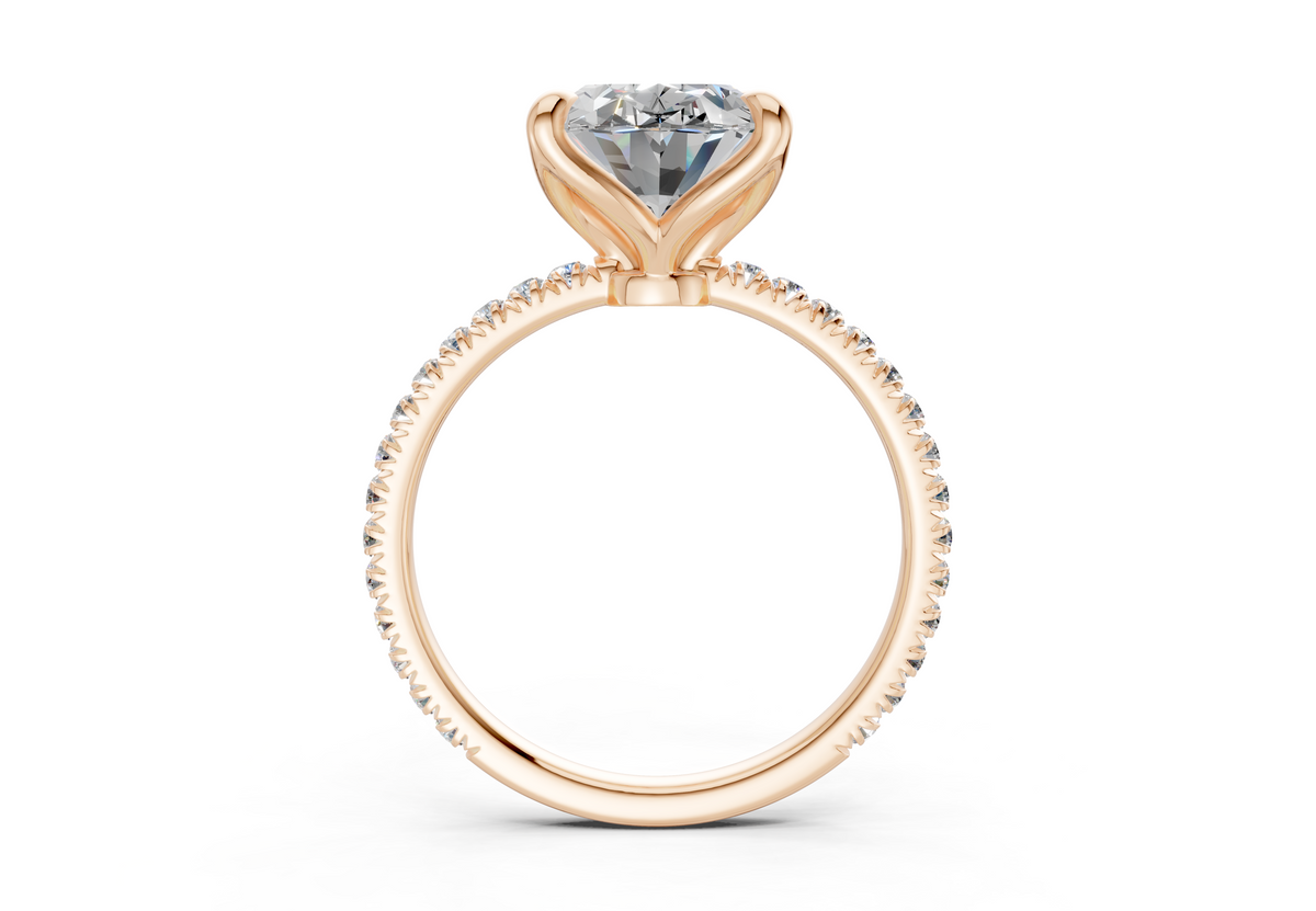 The Arbor Pavé Signature Engagement Ring