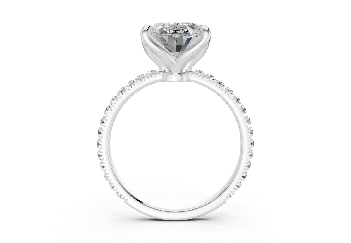 The Arbor Pavé Signature Engagement Ring