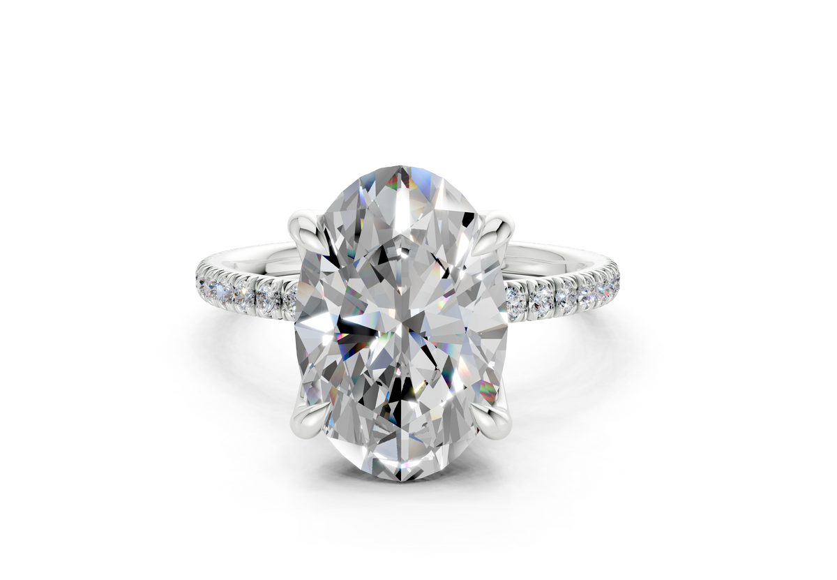 The Arbor Pavé Signature Engagement Ring
