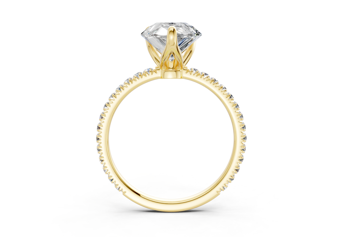 The Arbor Pavé Signature Engagement Ring