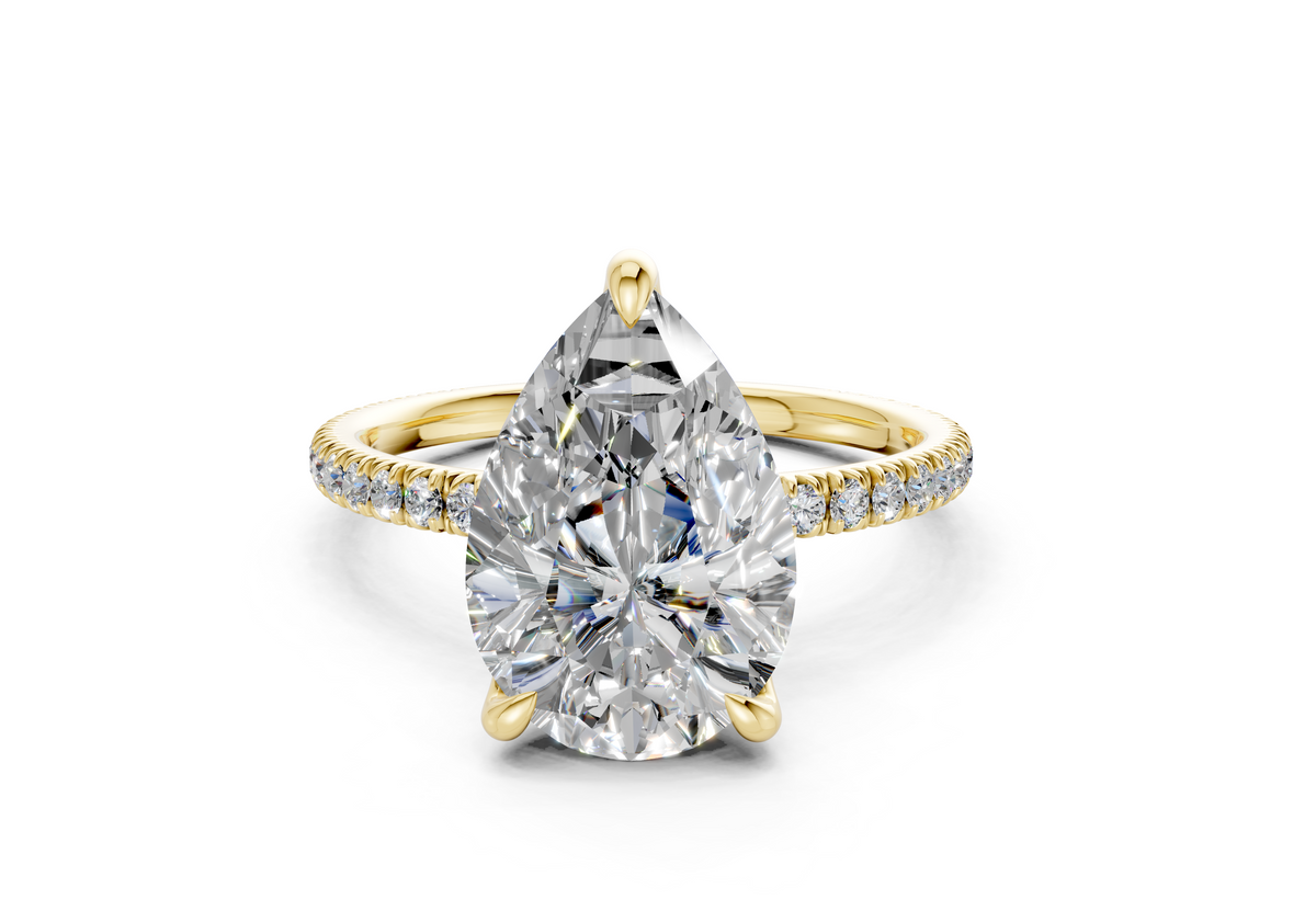The Arbor Pavé Signature Engagement Ring