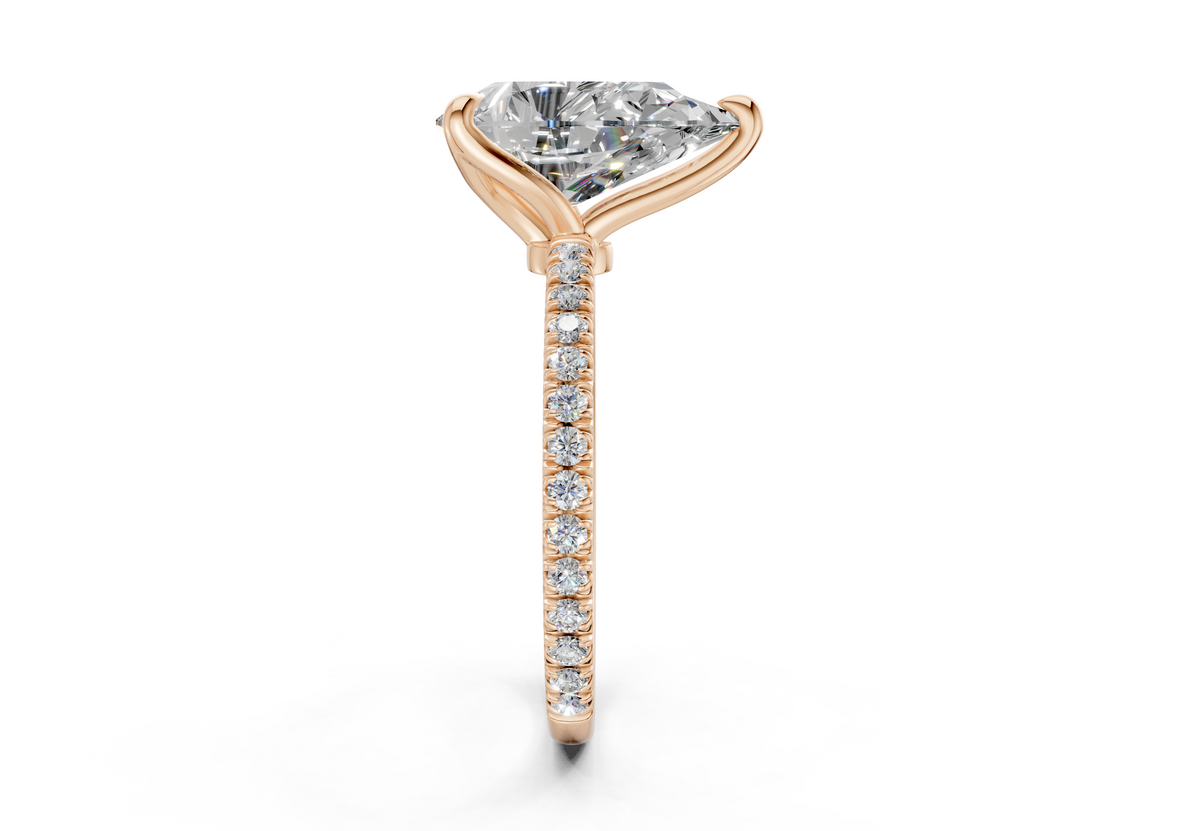 The Arbor Pavé Signature Engagement Ring