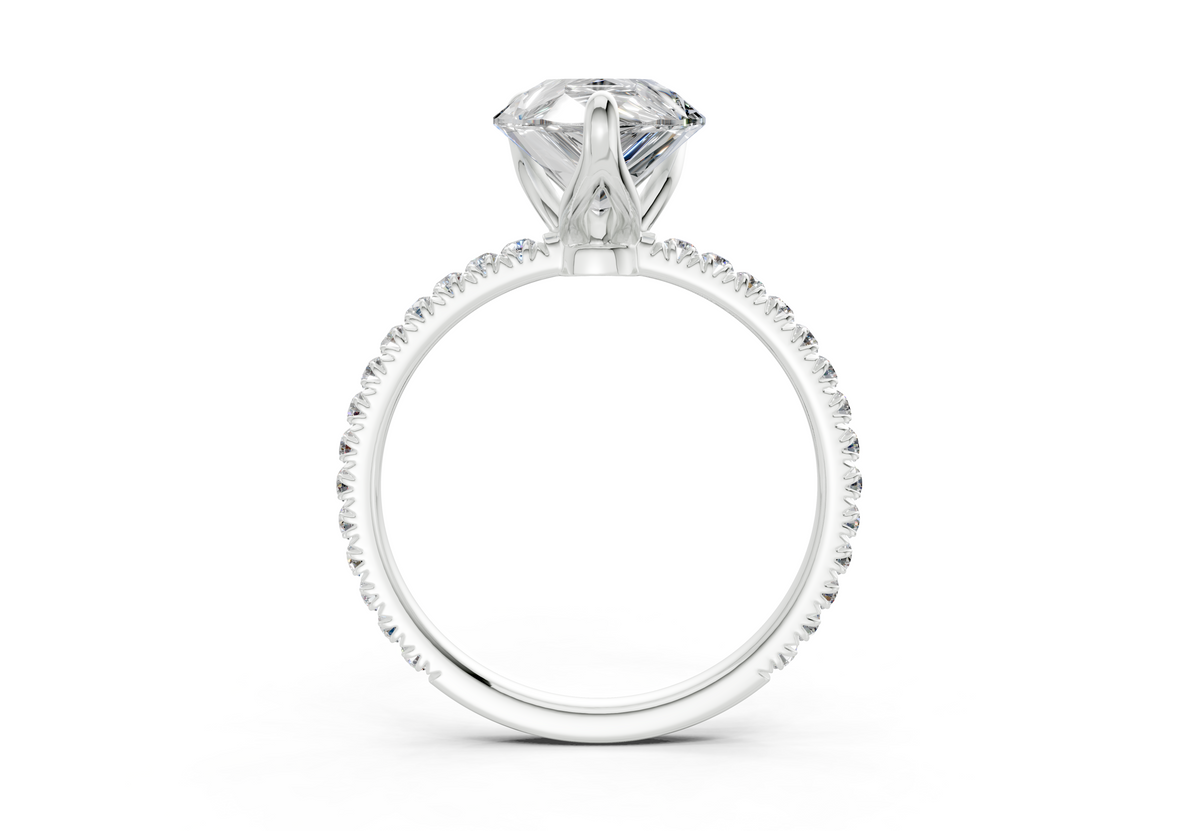 The Arbor Pavé Signature Engagement Ring