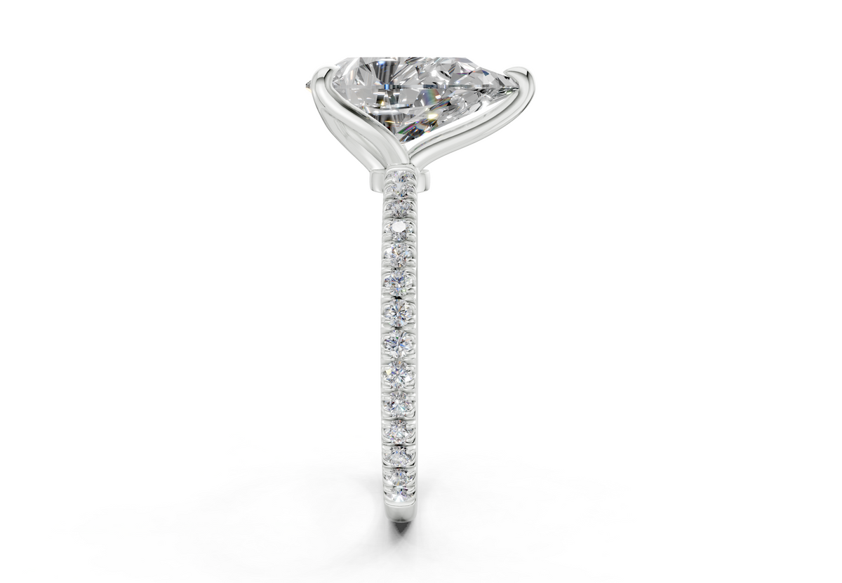 The Arbor Pavé Signature Engagement Ring