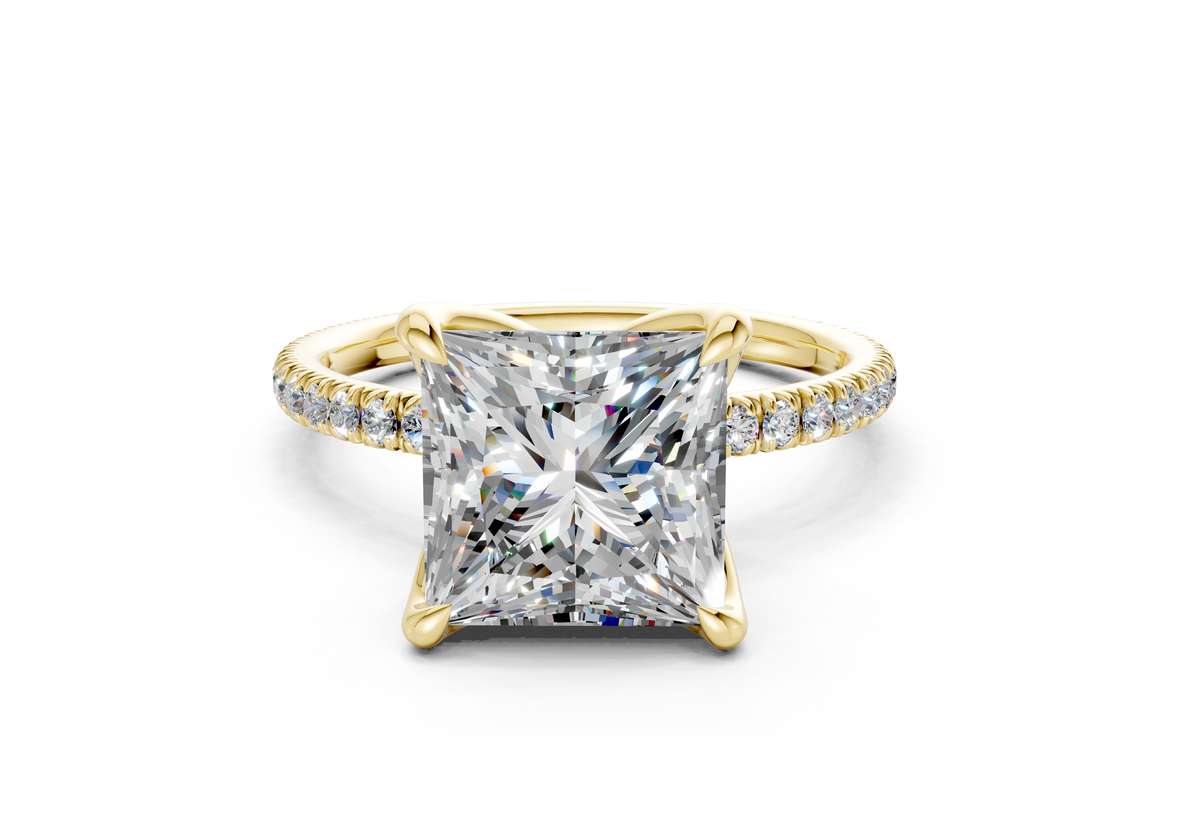 The Arbor Pavé Signature Engagement Ring