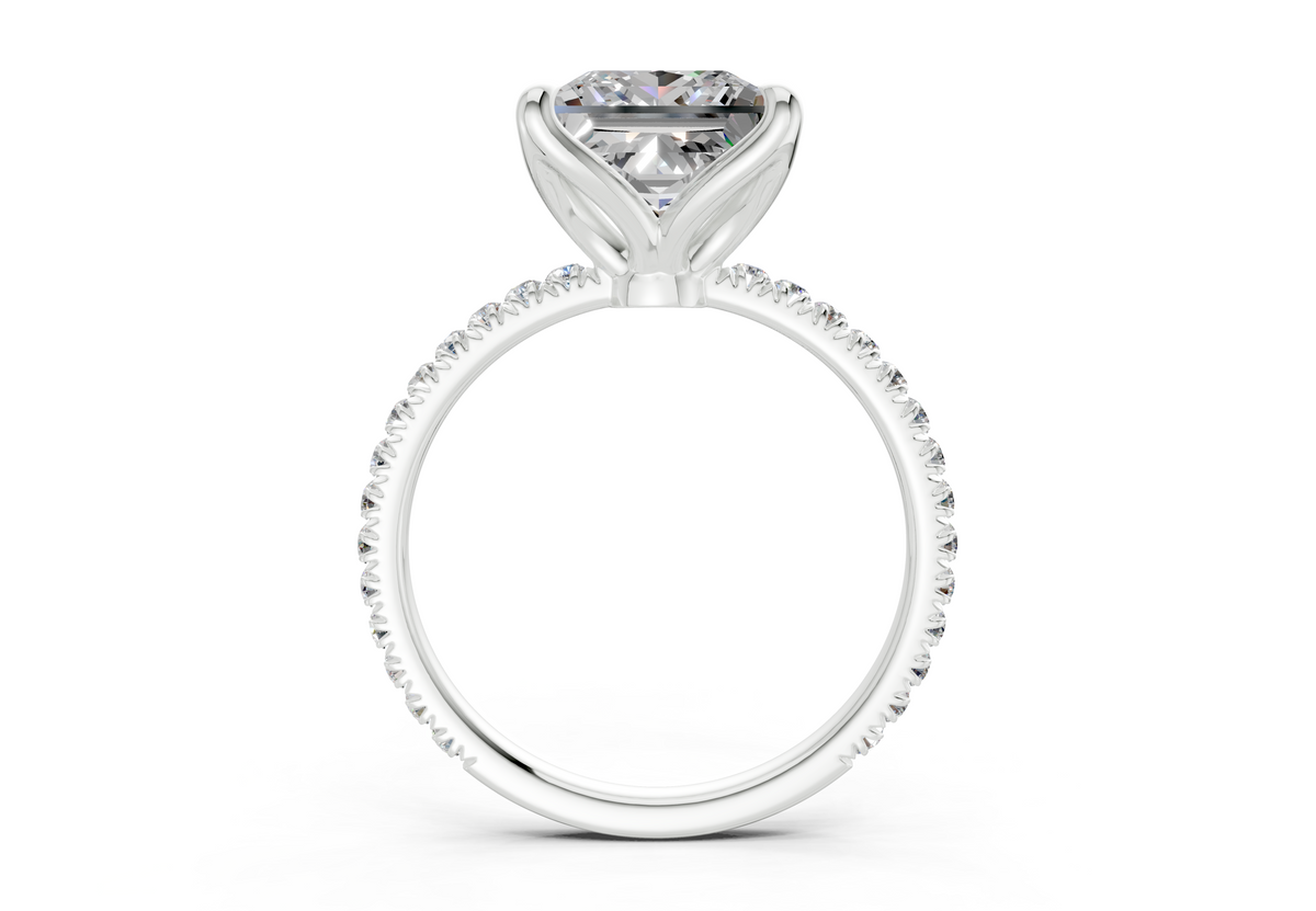 The Arbor Pavé Signature Engagement Ring
