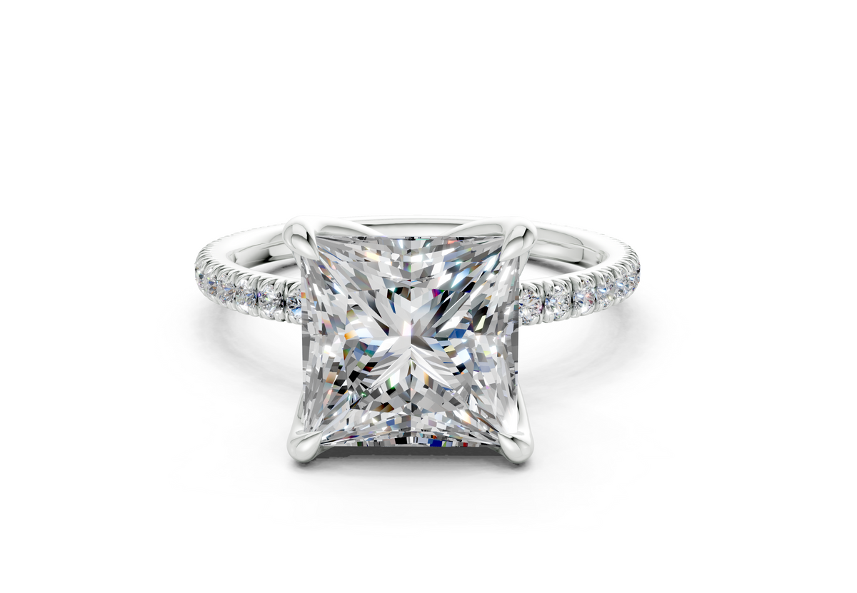 The Arbor Pavé Signature Engagement Ring