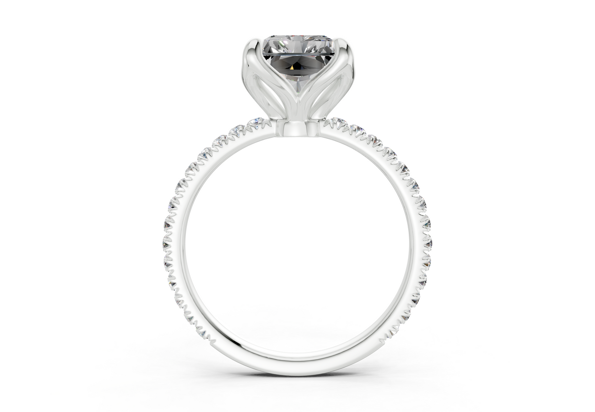 The Arbor Pavé Signature Engagement Ring