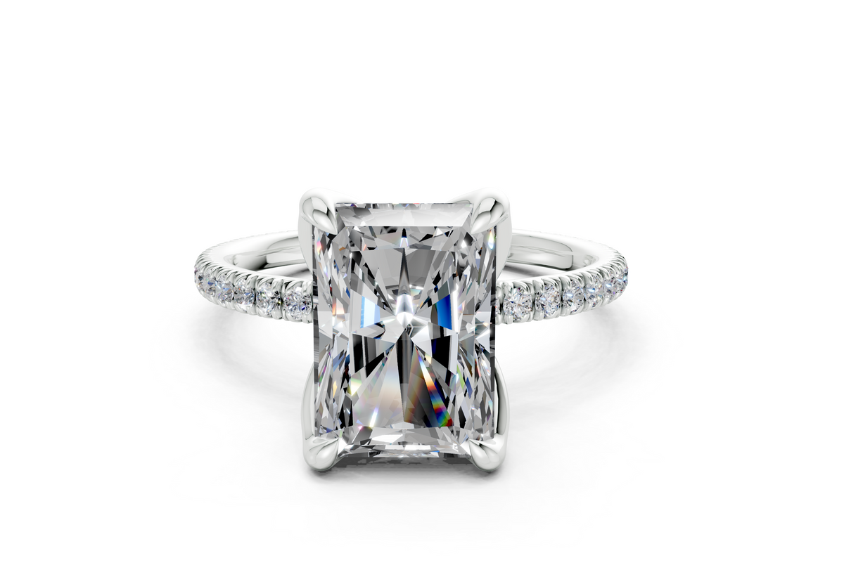 The Arbor Pavé Signature Engagement Ring