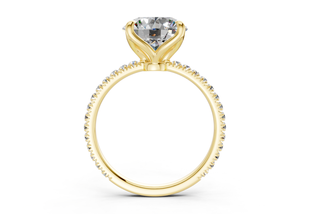 The Arbor Pavé Signature Engagement Ring