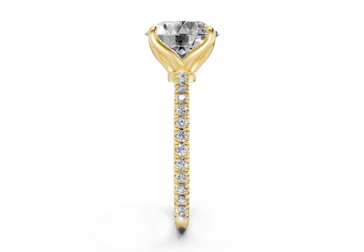 The Arbor Pavé Signature Engagement Ring