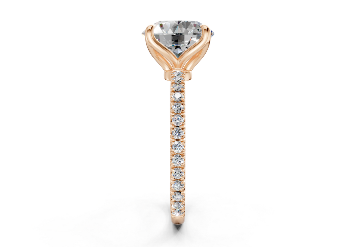 The Arbor Pavé Signature Engagement Ring