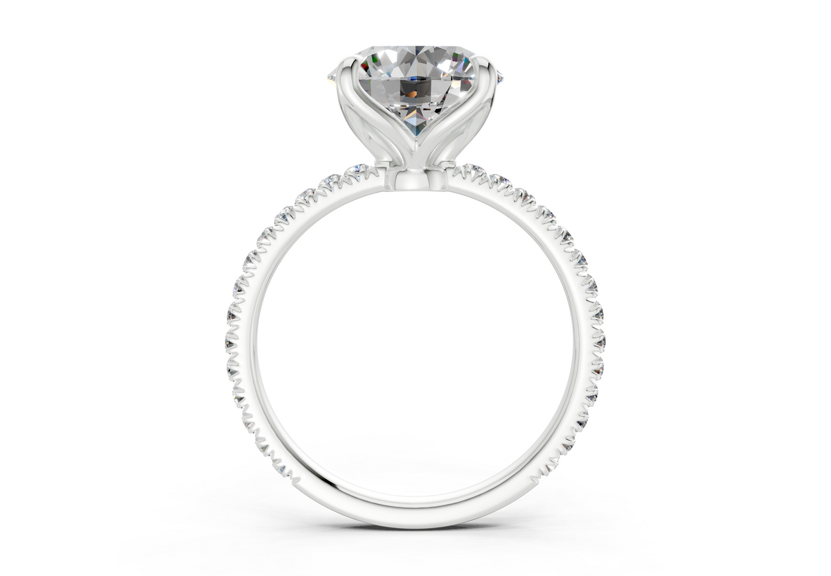 The Arbor Pavé Signature Engagement Ring