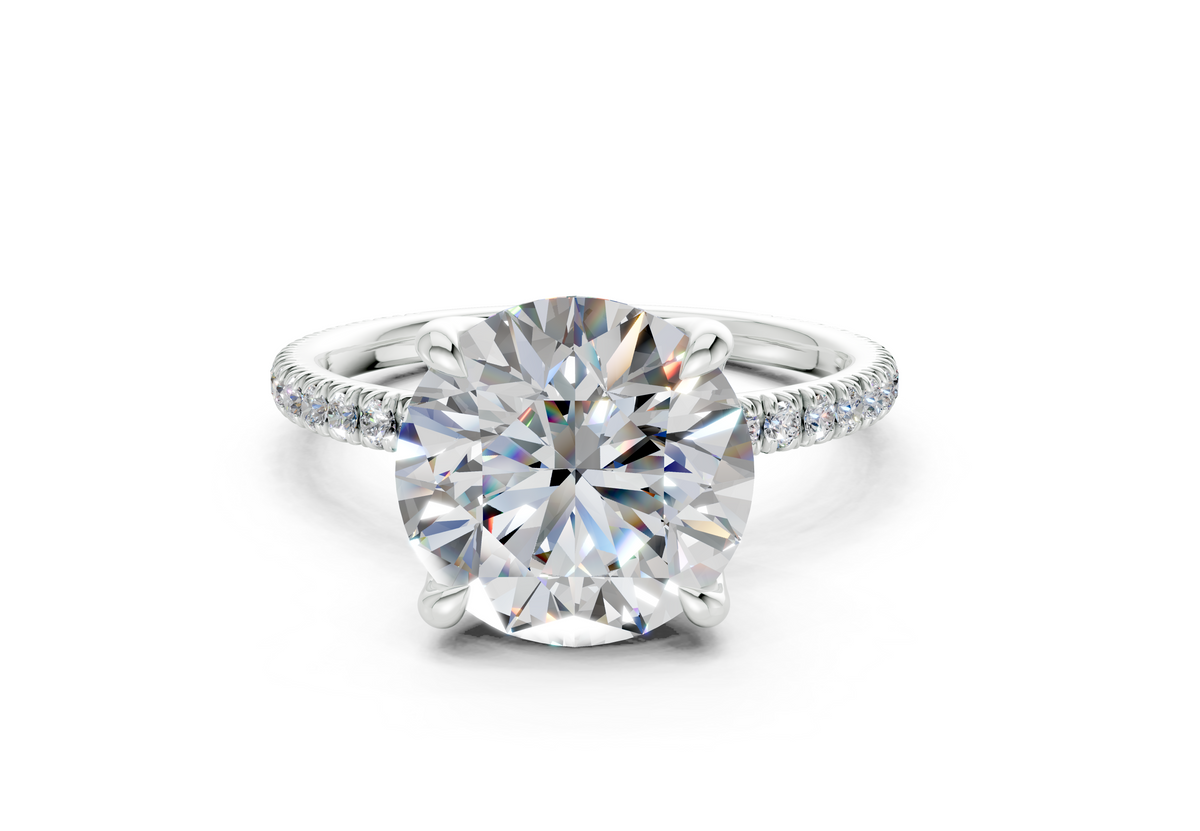 The Arbor Pavé Signature Engagement Ring
