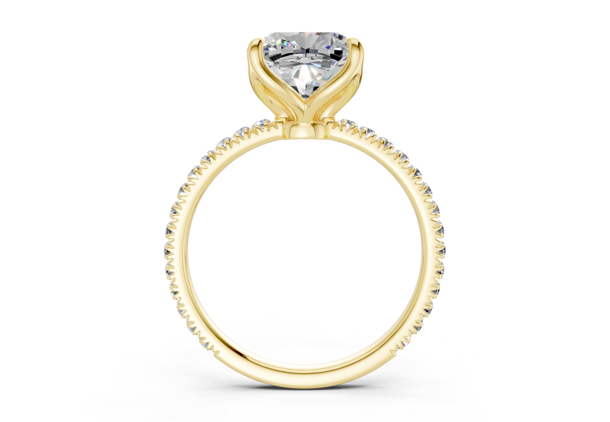 The Arbor Pavé Signature Engagement Ring